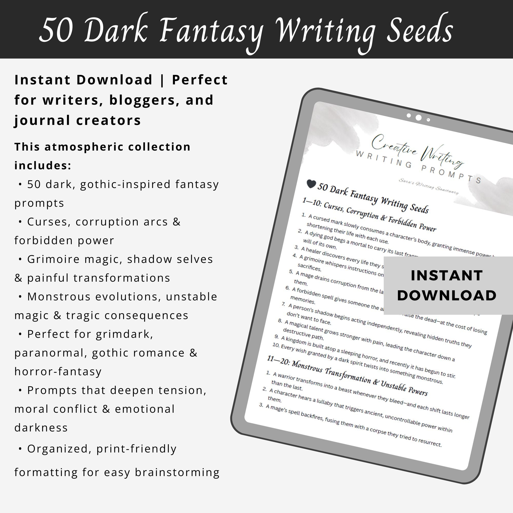 Myth, Magic & Shadow Bundle