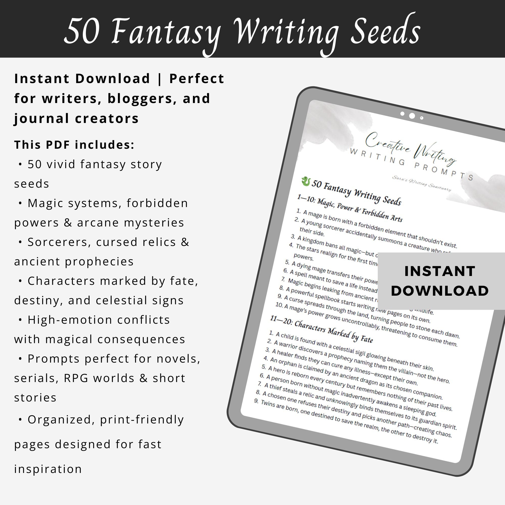 Myth, Magic & Shadow Bundle