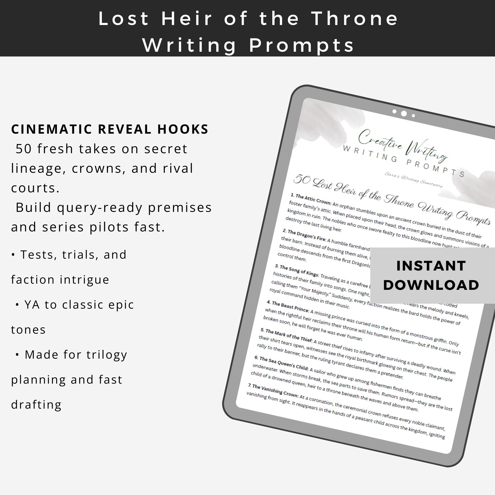 50 Lost Heir of the Throne